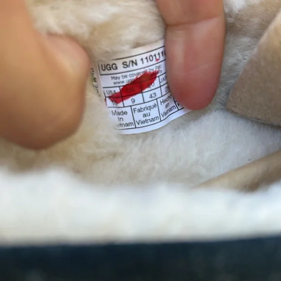 UGG Mens Slippers Ascot Black Size 10 & 11 Nwt - Picture 7 of 10